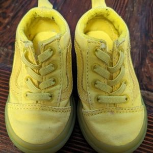 Yellow toddler vans